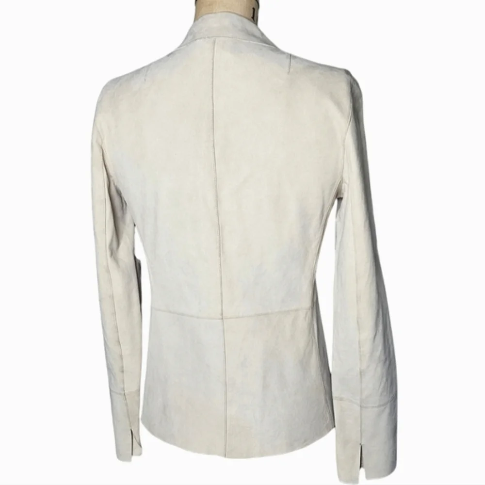 Akris Punto | Lambskin Suede Jacket | Women's | Size 4_2
